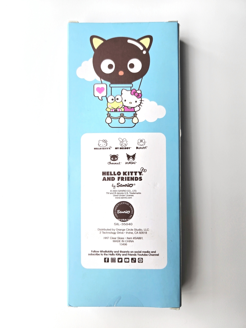 NIB 5PK Hello Kitty & Friends Gel Pens Set Hot Air Balloon Design - Picture 3 of 3